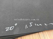 Shockproof Closed Cell Black EVA Foam Sheets 1.5mm Non - Toxic Glossy Surface