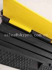Cable Cover Molded Rubber Products 3 Channel Yellow Jacket Outdoor Cord Protector