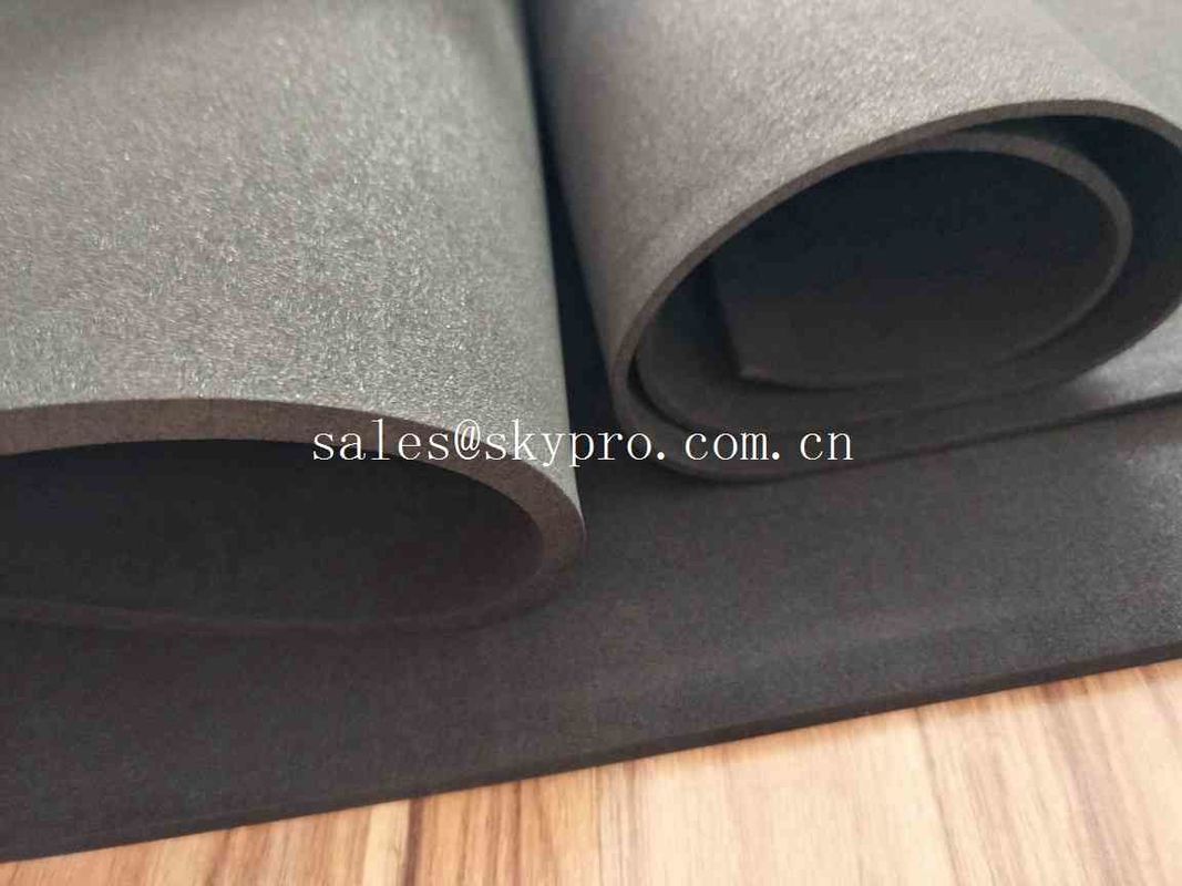 Black High Density Eva Foam Roll Ultra Thin 2mm 5mm Acoustic Underlay Sheets