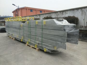 Korozyon ve kimyasal direnç pultrüde FRP profilleri altyapı tipi U / C / I / H kirişi