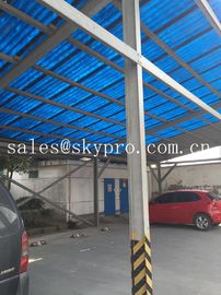 Korozyon ve kimyasal direnç pultrüde FRP profilleri altyapı tipi U / C / I / H kirişi