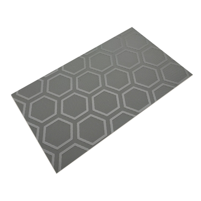 2 Ply kaymaz eskisine dayanıklı altı çubuklu desenli pvc taşıyıcı bant