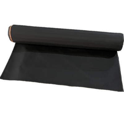 Siyah Hipalon Kaplı Nylon Kumaş 500D Mat CSM Hipalon Çanta için Tarp 1.0mm Kalınlığı