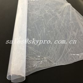 Tıbbi Sınıf Şeffaf Silikon Kauçuk Levha Rulo 1 ~ 25mm X 500 ~ 1400mm