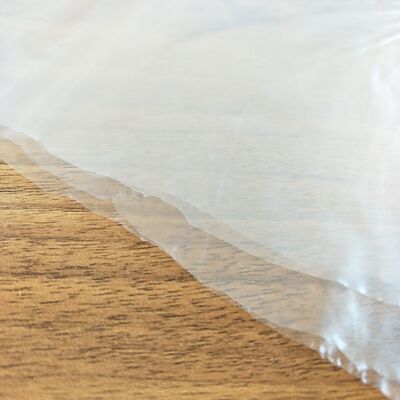 0.015mm Süper ince yumuşak su geçirmez TPU Film Polyurethane yağmur giyimleri ve tıbbi yataklar için plastik levha