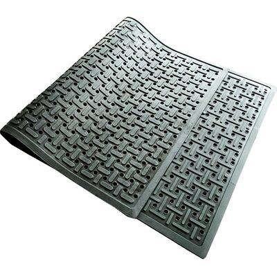 Anti-Anti-Yorgunluk Drenaj Kauçuk Levha Yağa Dayanıklı 1450*850*8mm Mat