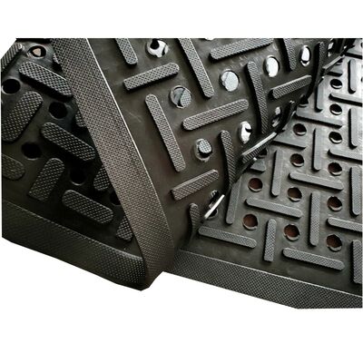 Anti-Anti-Yorgunluk Drenaj Kauçuk Levha Yağa Dayanıklı 1450*850*8mm Mat