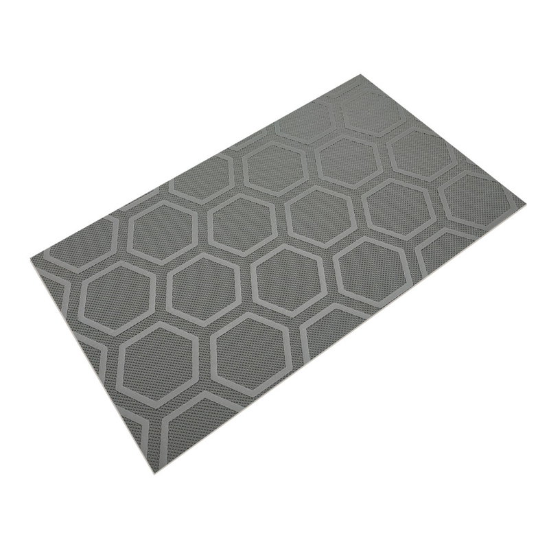 2 Ply kaymaz eskisine dayanıklı altı çubuklu desenli pvc taşıyıcı bant